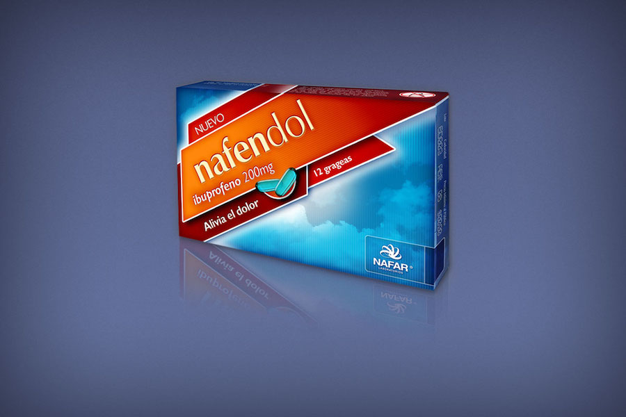 Empaque nuevo Nafendol de laboratorios Nafar