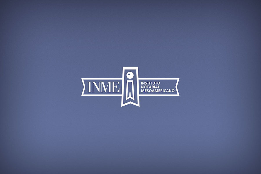 Emblema Instituto Notarial Mesoamericano INME