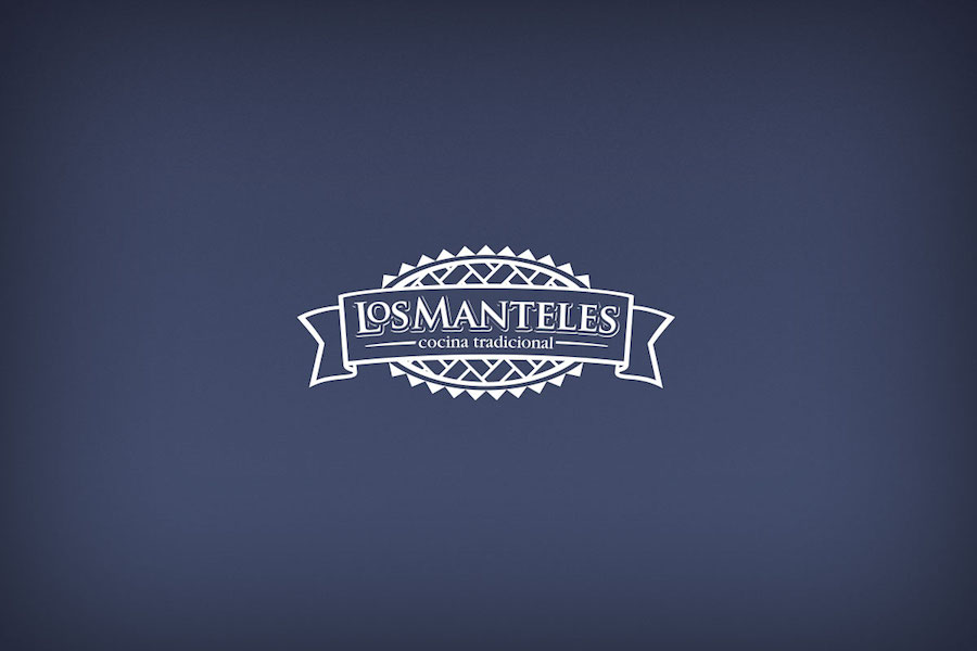 Ideograma restaurante / fonda Los Manteles, en Puebla